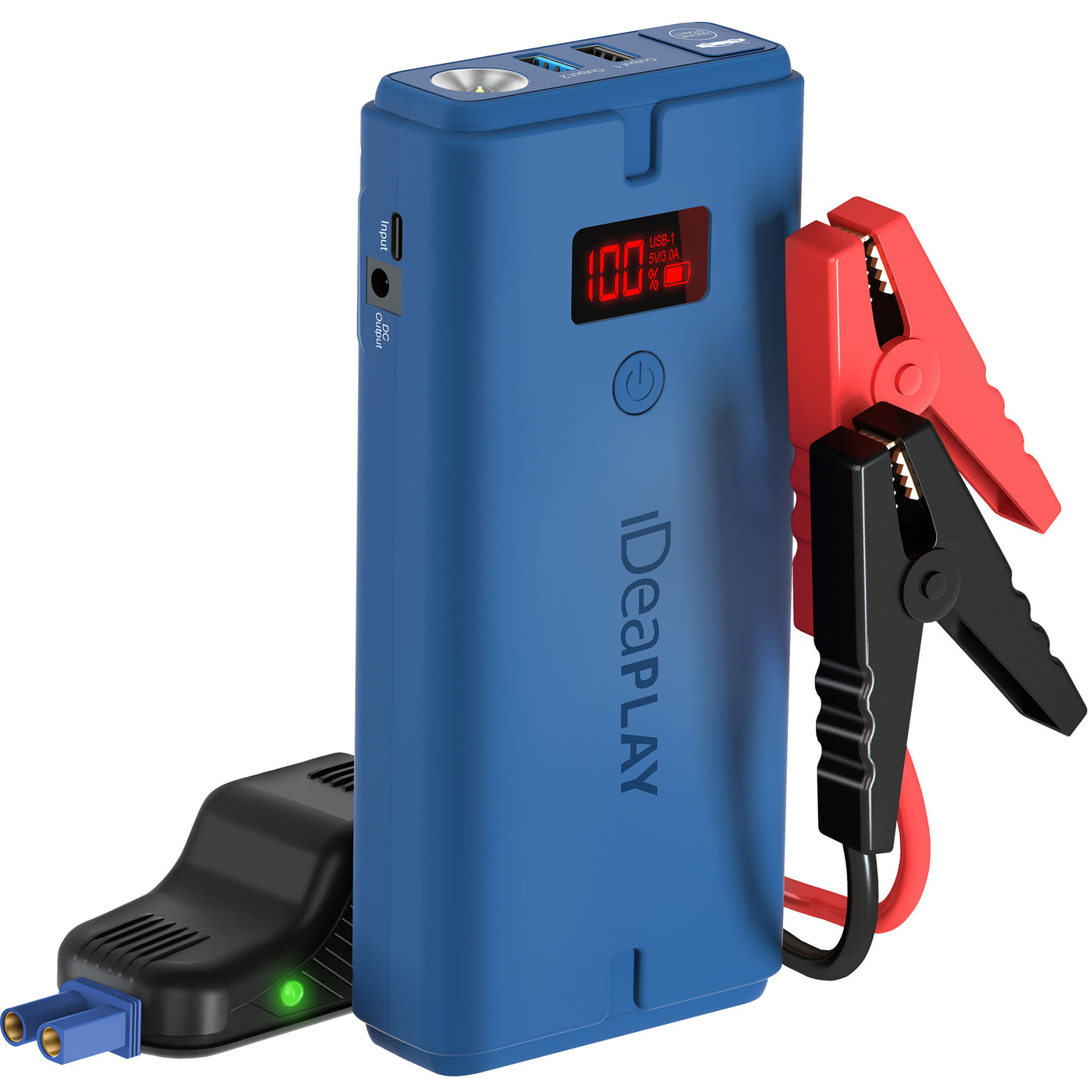 iDeaPLAY J10 Auto Jump Starter - 18,000mAh (66.6Wh) | iDeaUSA iDeaPLAY J10 Auto Jump Starter - 18,000mAh (66.6Wh) | iDeaUSA