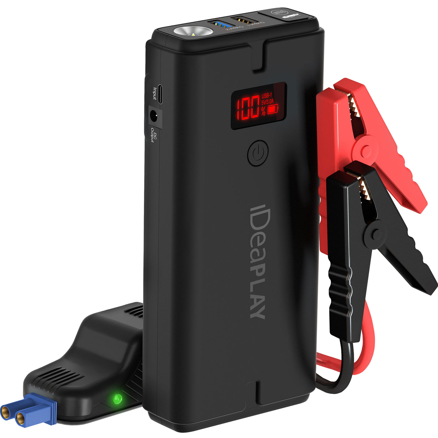Portable Jump Starter Car Battery Charger with USB On Sale
